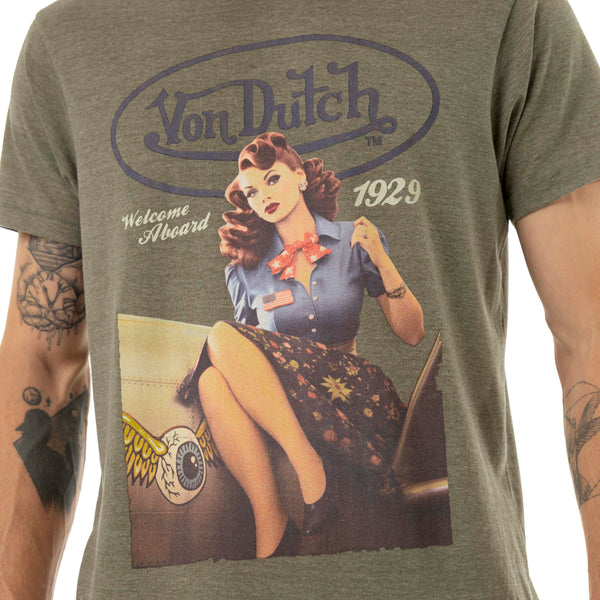 T-shirt Pinup Kaki