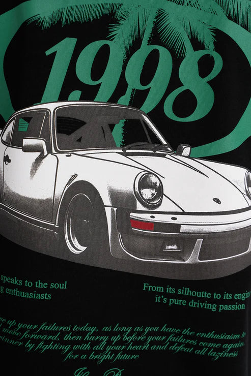T-shirt Porsche 911 Noir
