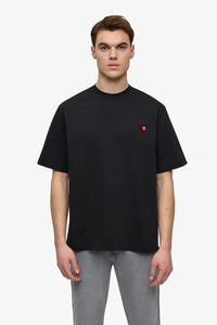 T-shirt Make Love Blanc/Noir