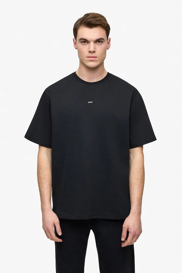T-shirt Heart Blanc/Noir