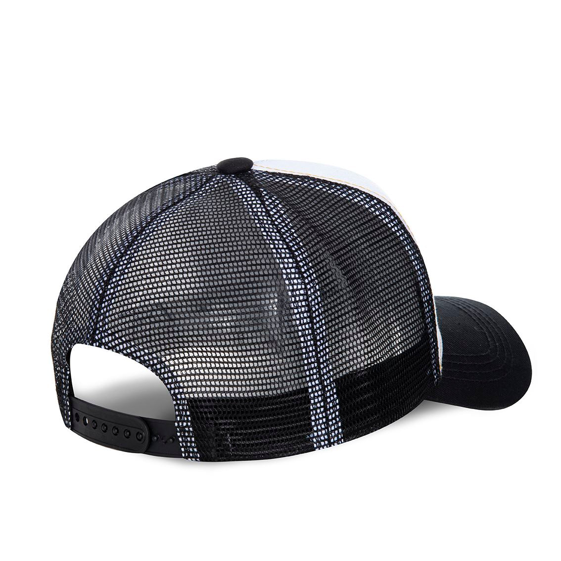 Casquette Trucker Oeil Blanc/Noir