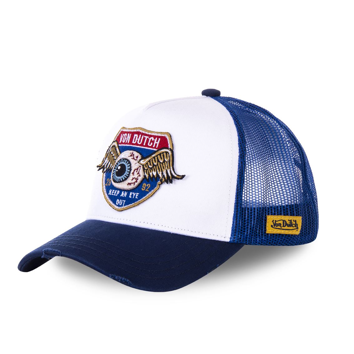 Casquette Trucker Interstate Œil Bleu/Blanc