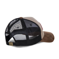 Casquette Von Dutch Trucker Beige/Marron