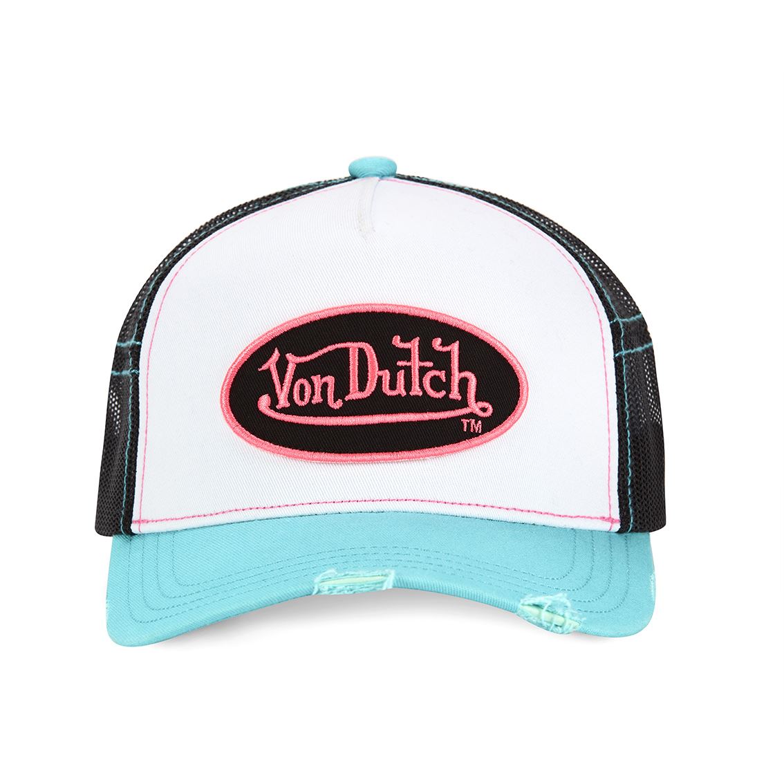 Casquette Trucker Destroy Blanc