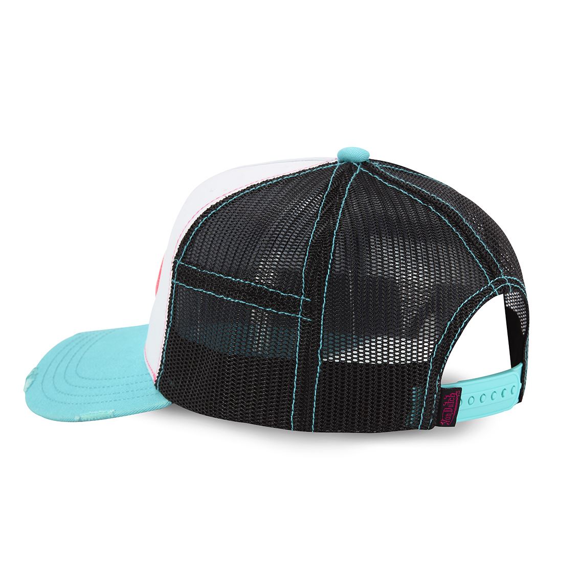Casquette Trucker Destroy Blanc
