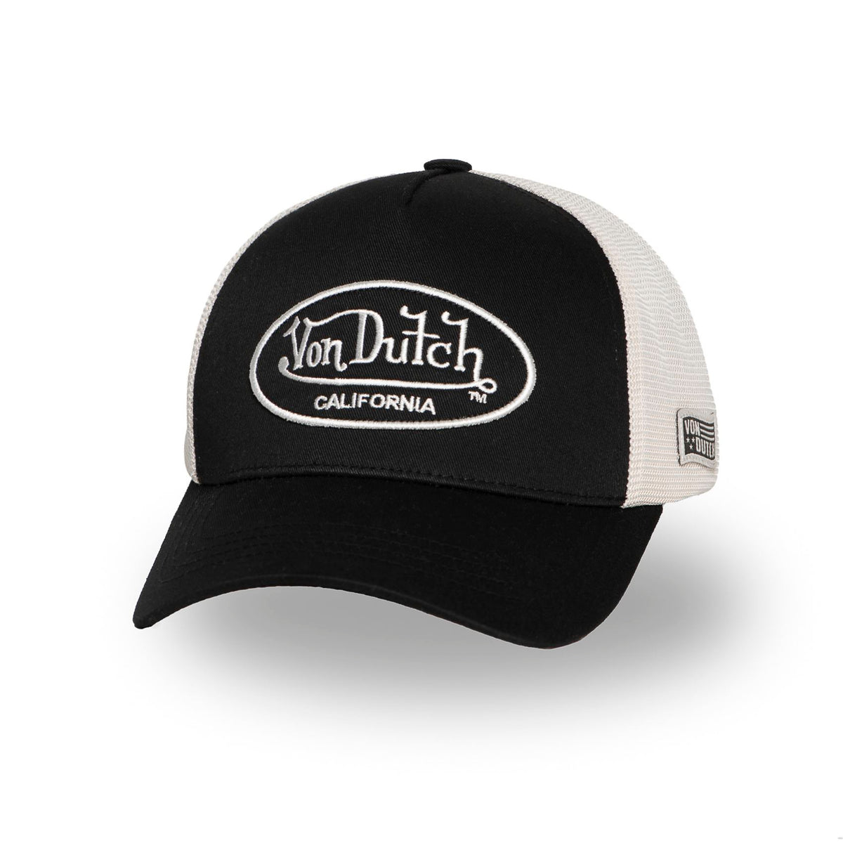 Casquette Trucker Basic Noir/Blanc