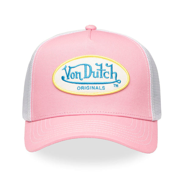 Casquette Von Dutch Trucker Rose