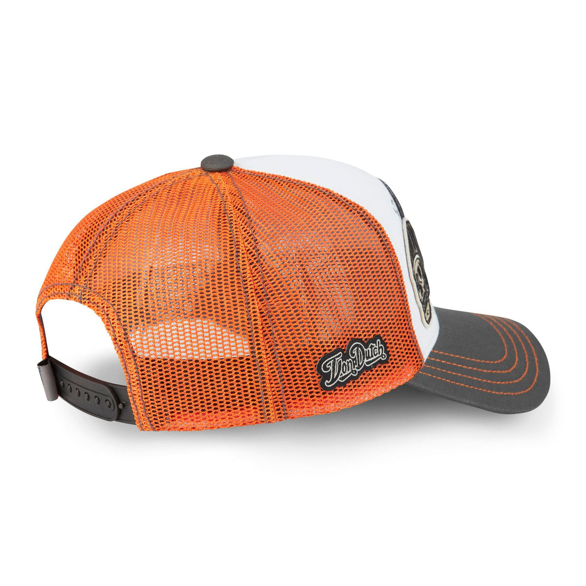 Casquette Trucker Panthère Gris/Orange