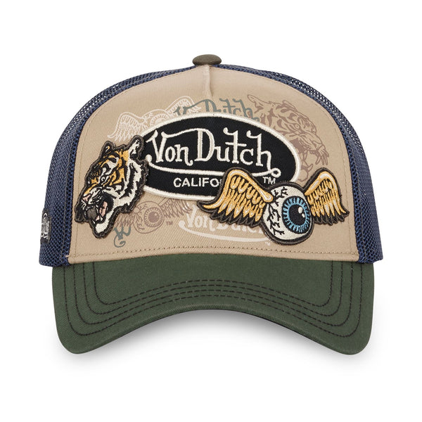 Casquette Trucker Oeil Beige