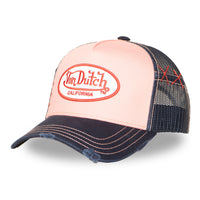 Casquette Von Dutch Trucker Rose/Marine