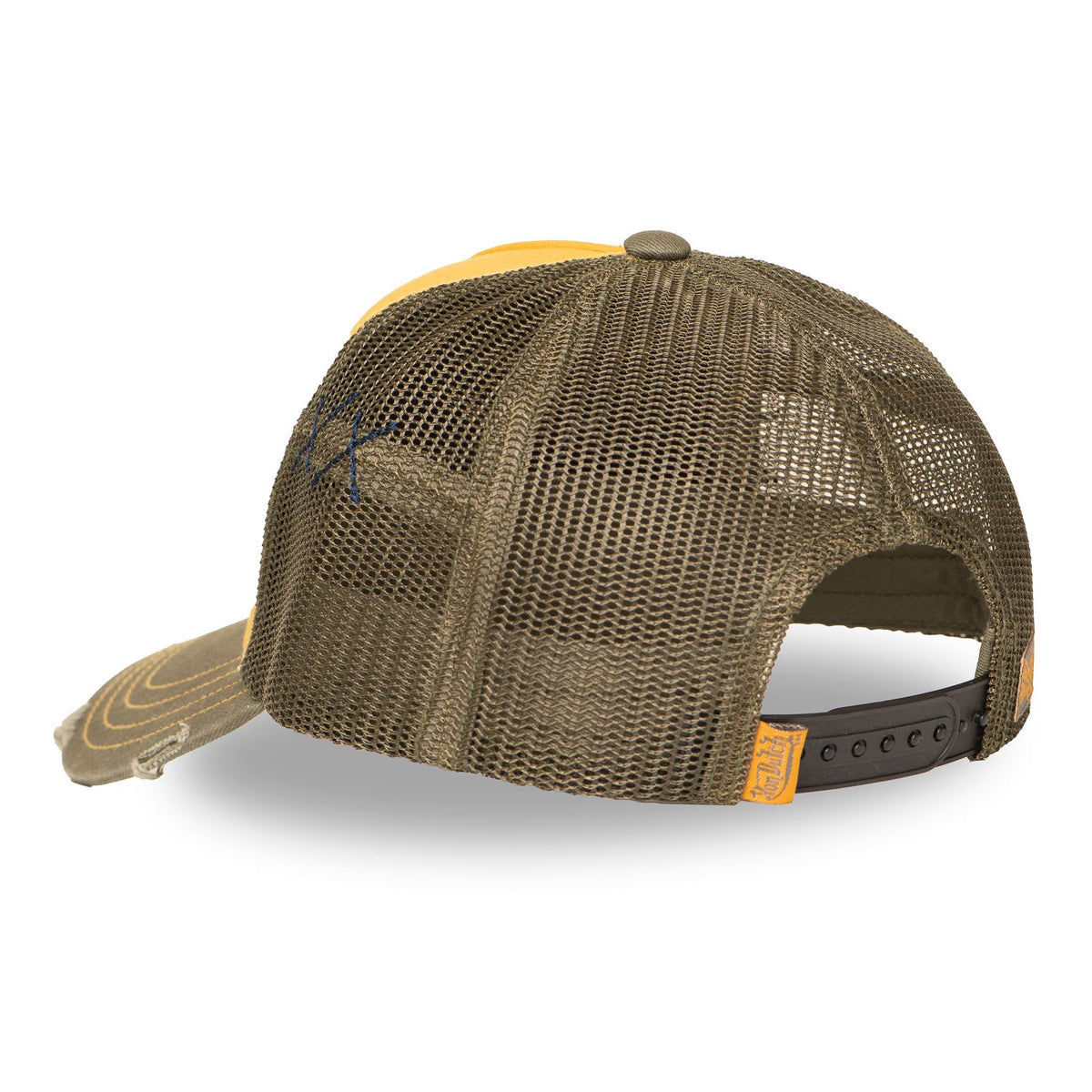 Casquette Trucker Destroy Jaune