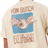 T-shirt Heep An Eye Out Beige