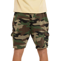 Short Cargo Militaire Vert/Marron