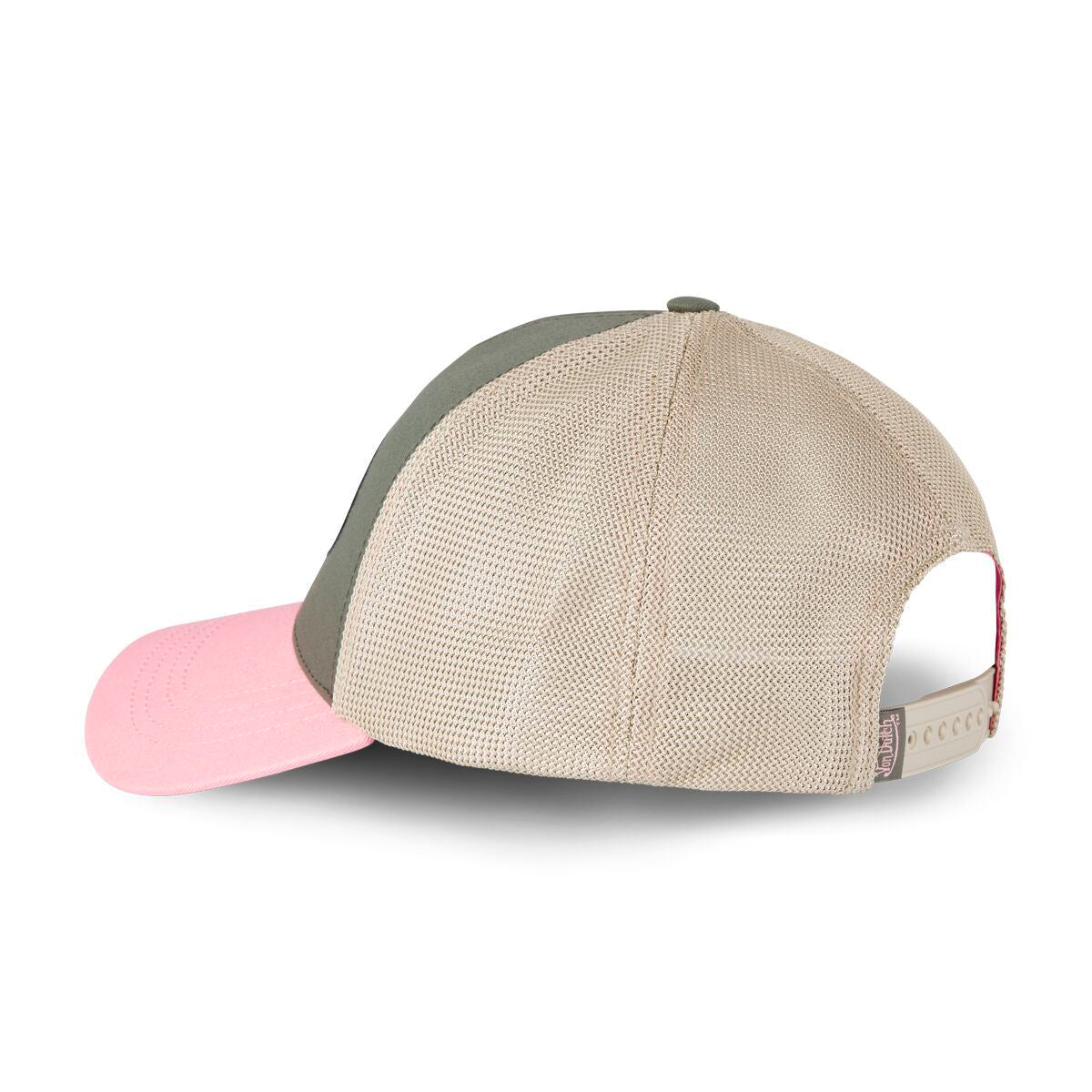 Casquette Trucker Original Kaki/Rose