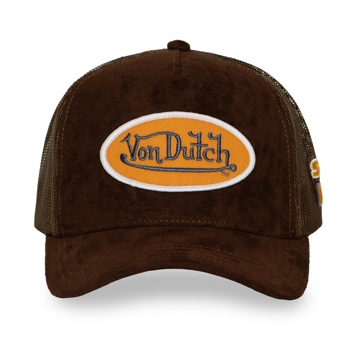 Casquette Trucker Classic Velours Marron