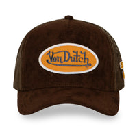 Casquette Trucker Classic Velours Marron