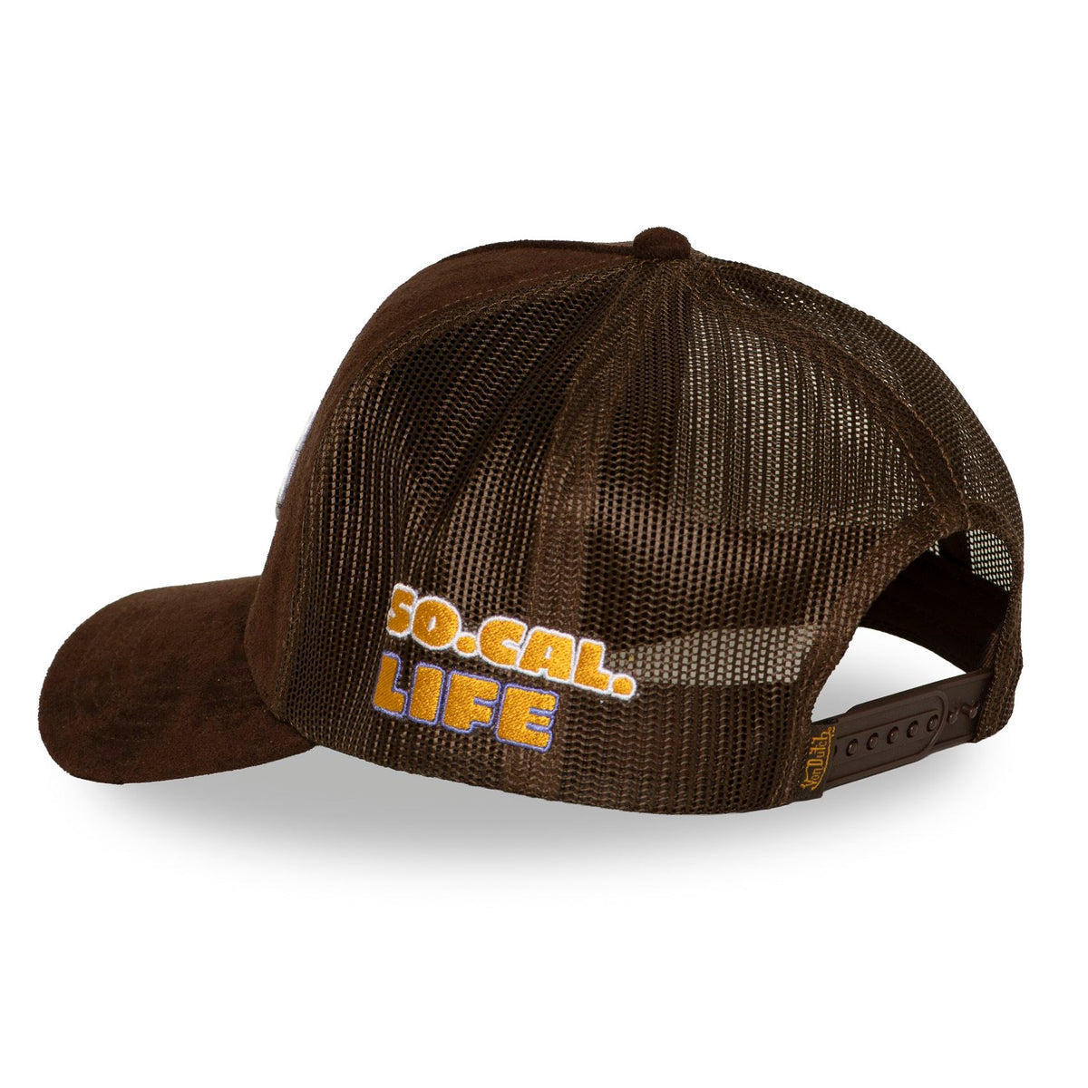Casquette Trucker Classic Velours Marron