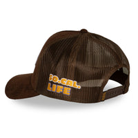 Casquette Trucker Classic Velours Marron
