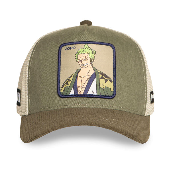Casquette Trucker Naruto Zoro Kaki
