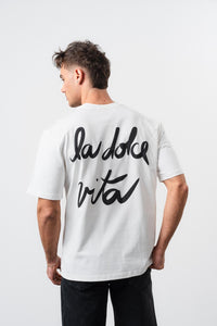 T-shirt Dolce Vita Blanc/Noir