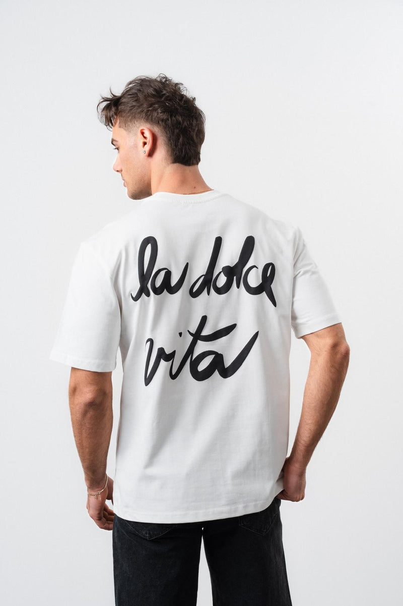 T-shirt Dolce Vita Blanc/Noir