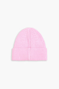 Bonnet Cœur Noir/Blanc/Rose