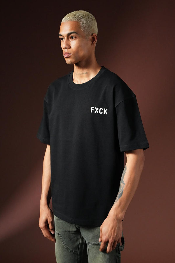 T-shirt Fuck Noir/Blanc