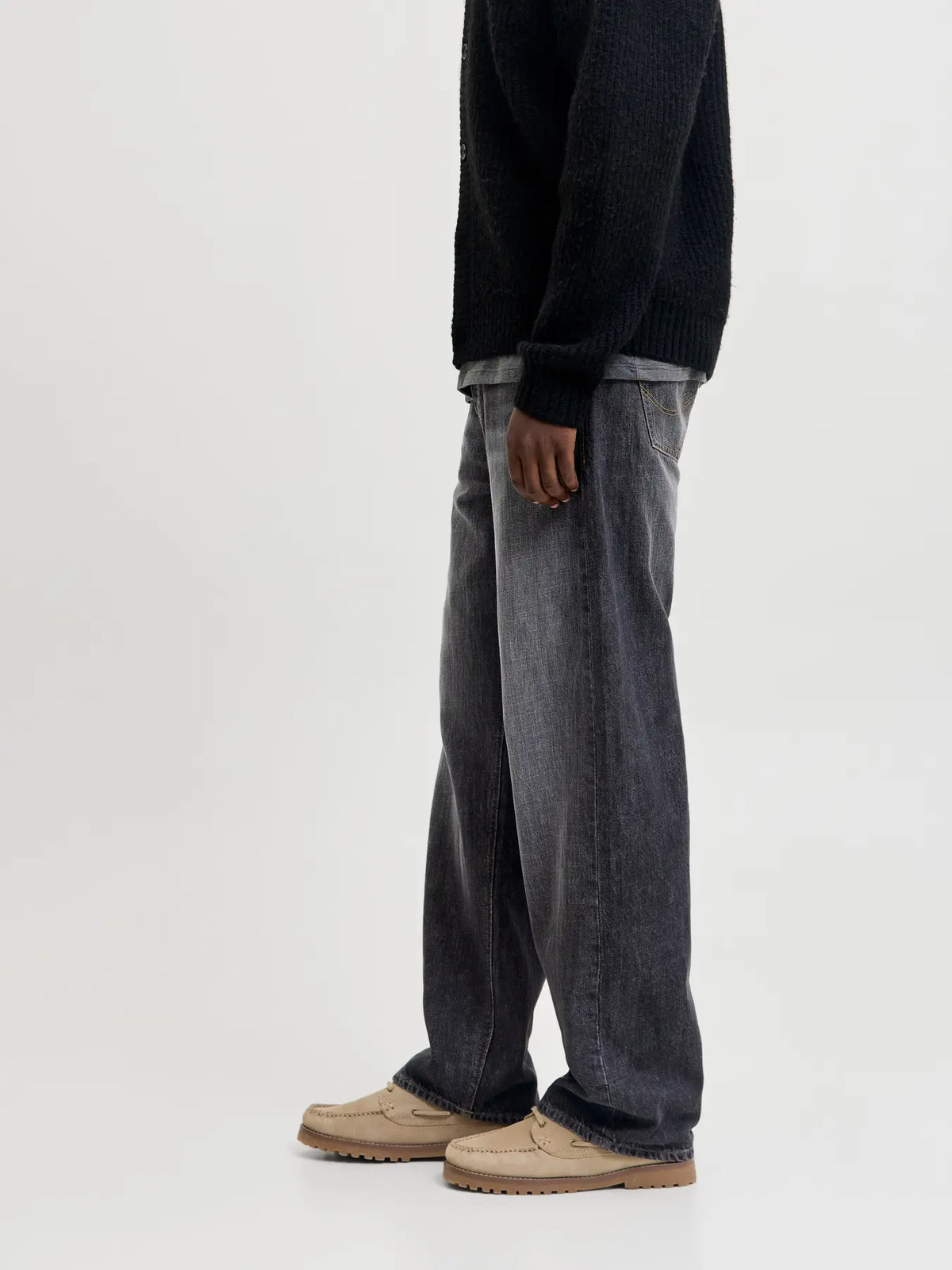 Baggy Jack and Jones Retro Noir/Gris