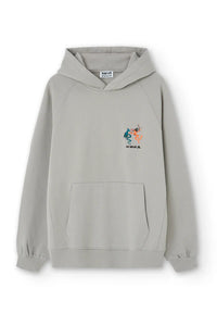 Hoodie Battle Royale Gris