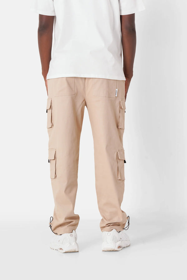 Pantalon Cargo Beige