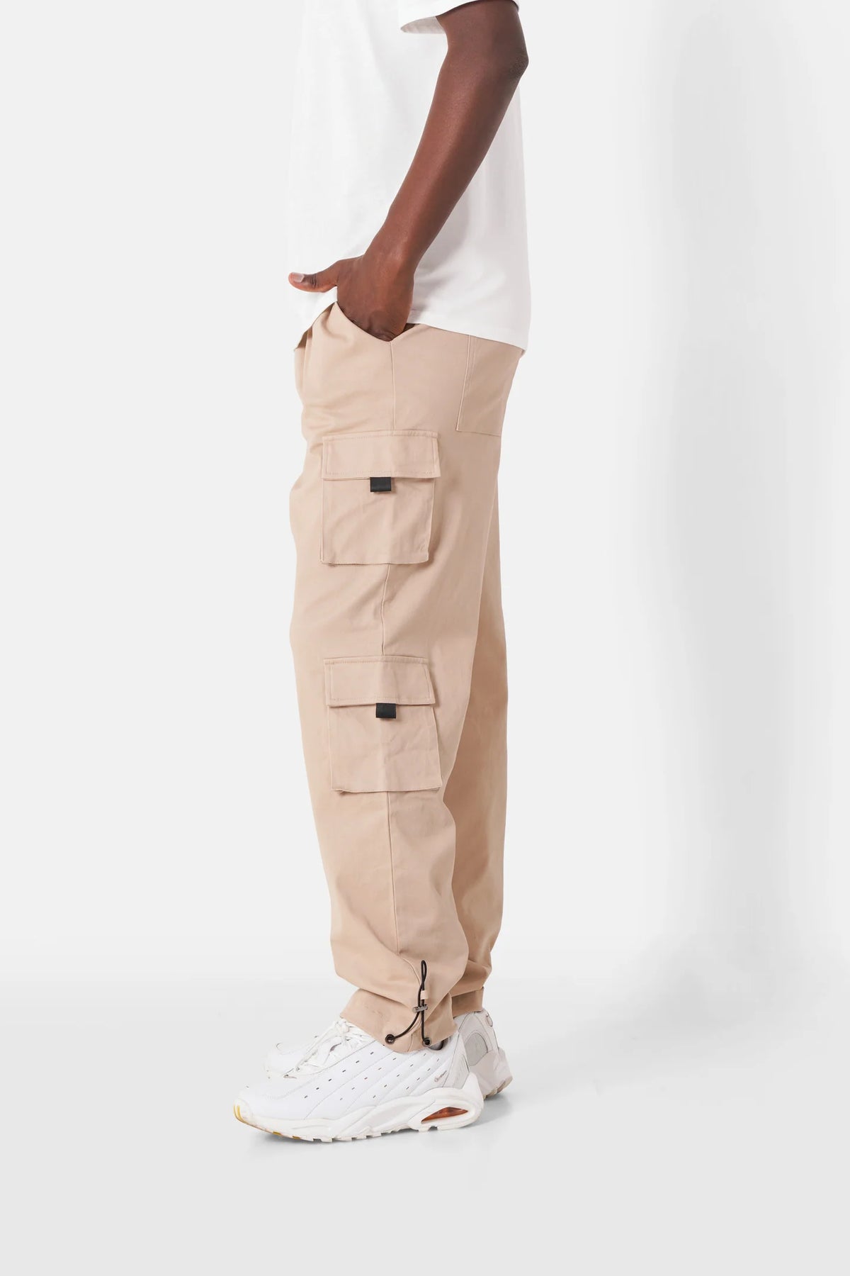 Pantalon Cargo Beige