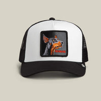 Casquette Trucker Beware Blanc