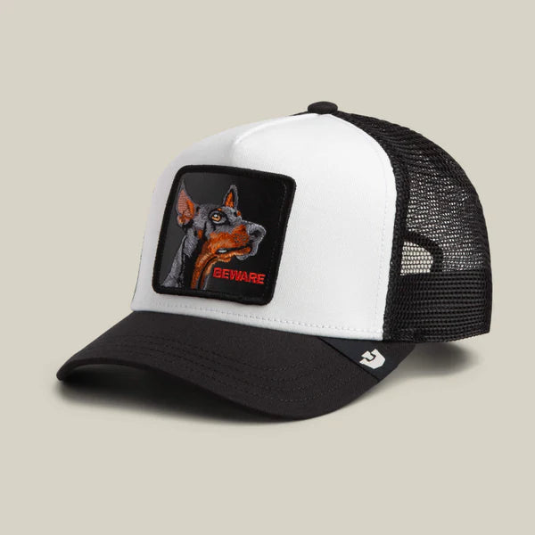 Casquette Trucker Beware Blanc
