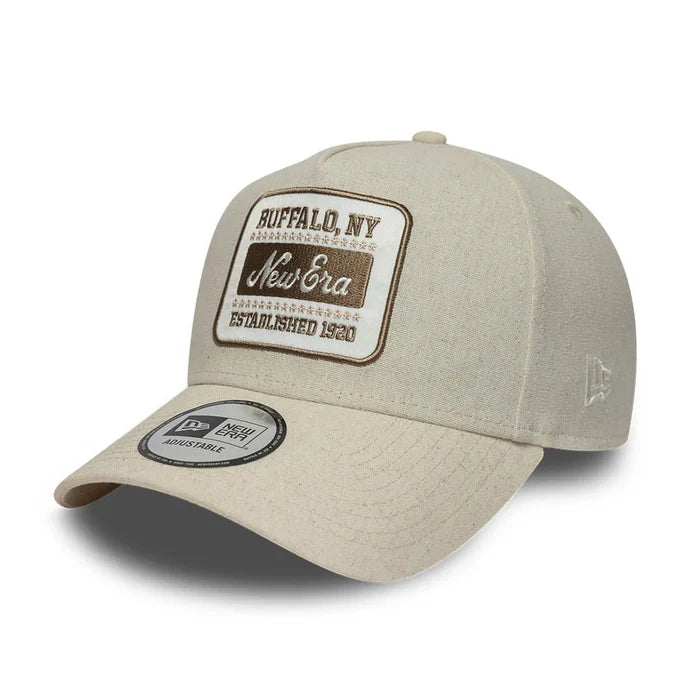 Casquette A-Frame Buffalo Lin Beige