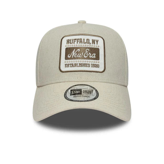Casquette A-Frame Buffalo Lin Beige