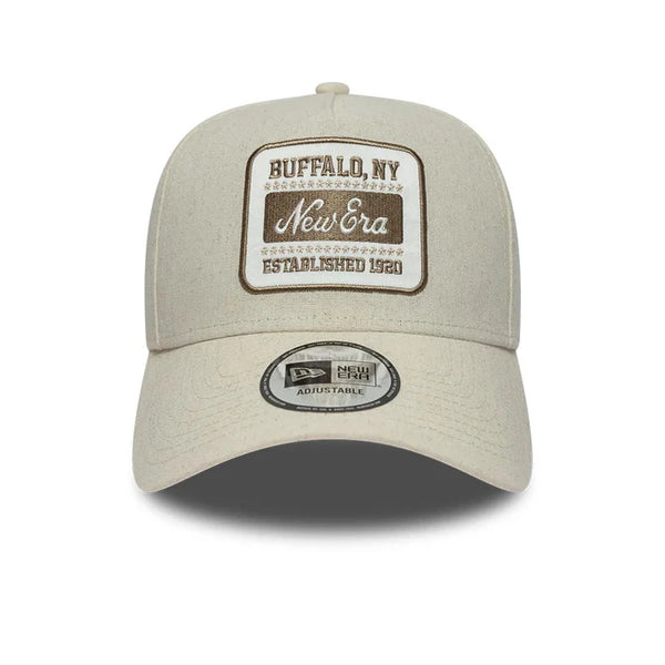 Casquette A-Frame Buffalo Lin Beige