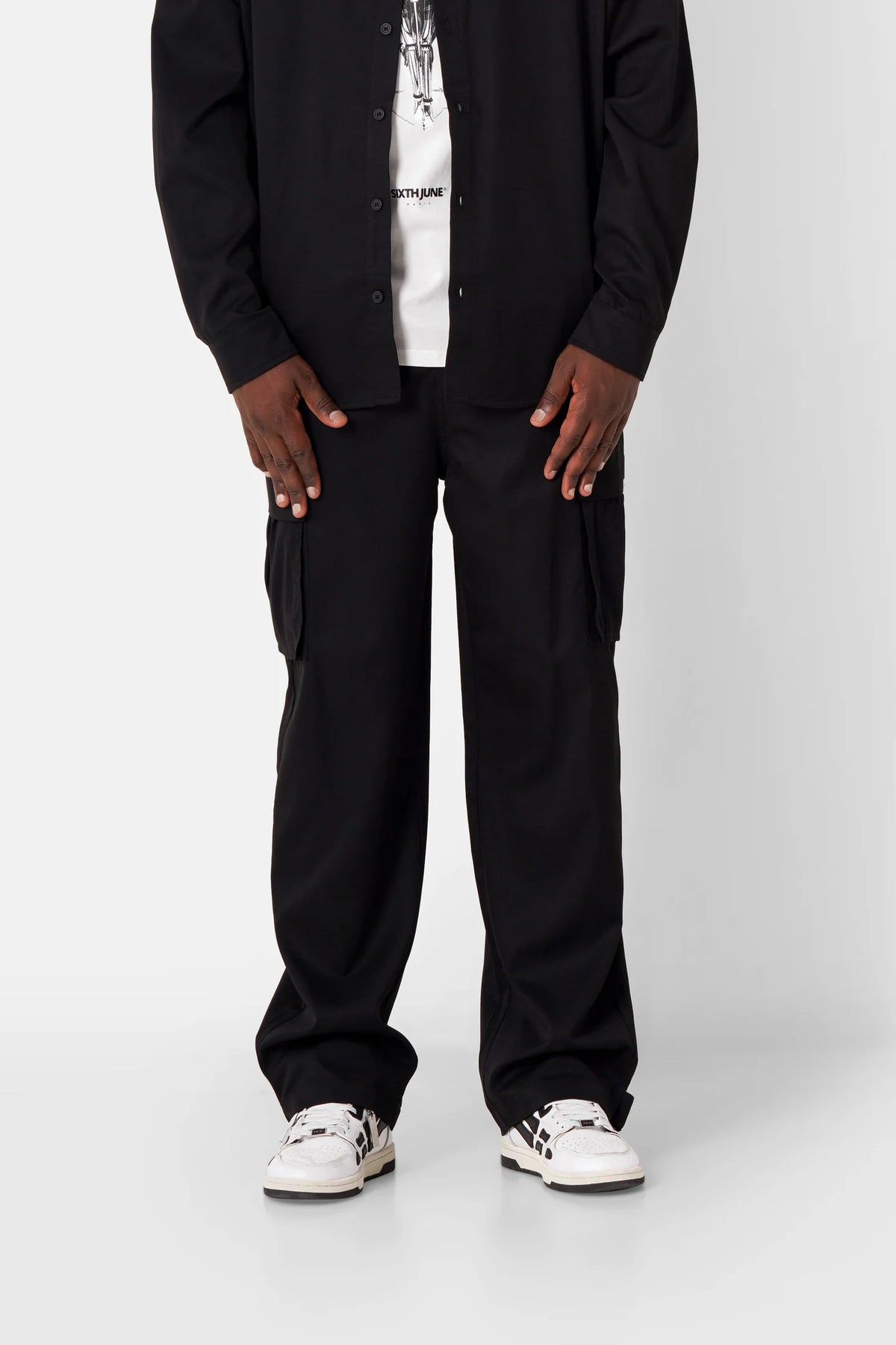 Pantalon Cargo Noir