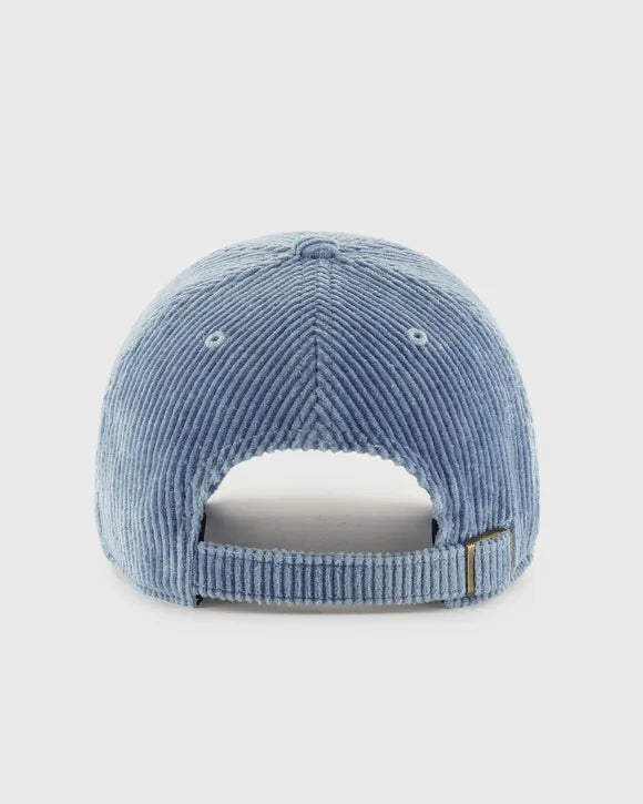 Casquette Clean Up Velours Bleu