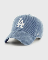 Casquette Clean Up Velours Bleu