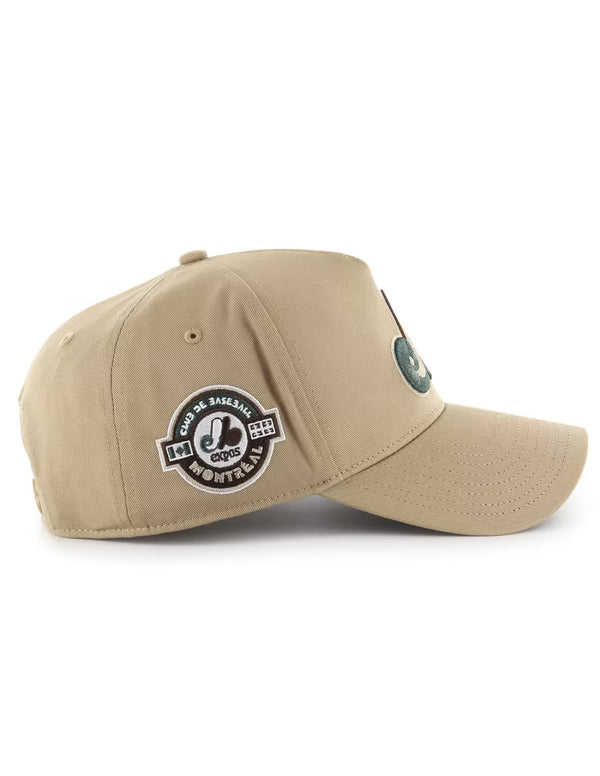 Casquette MVP Montreal Expos Patch Beige