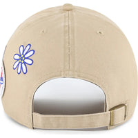 Casquette Clean Up Los Angeles Dodgers Broderie Patch Beige