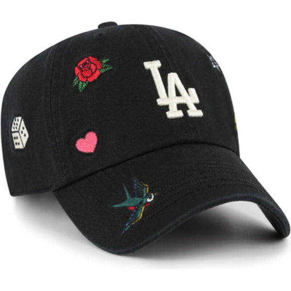 Casquette Clean Up Los Angeles Dodgers Scatter Noir