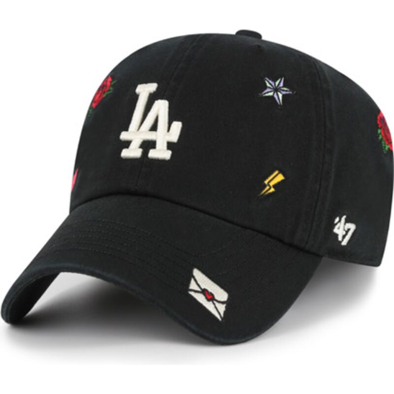 Casquette Clean Up Los Angeles Dodgers Scatter Noir