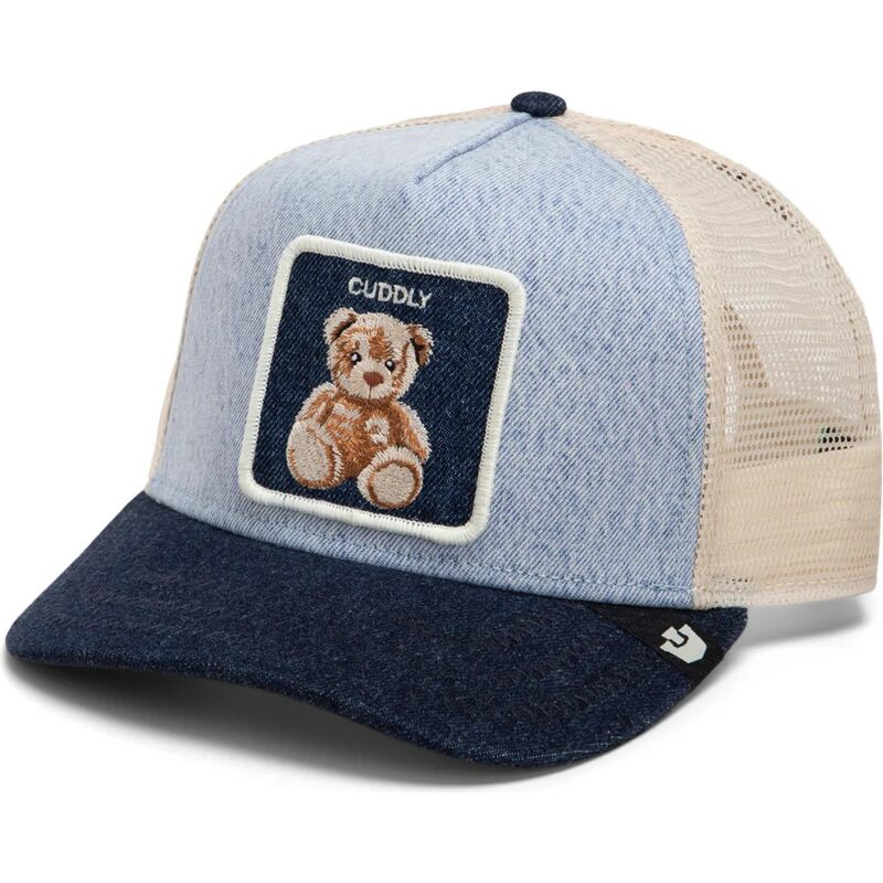 Casquette Trucker Cuddly Denim Bleu