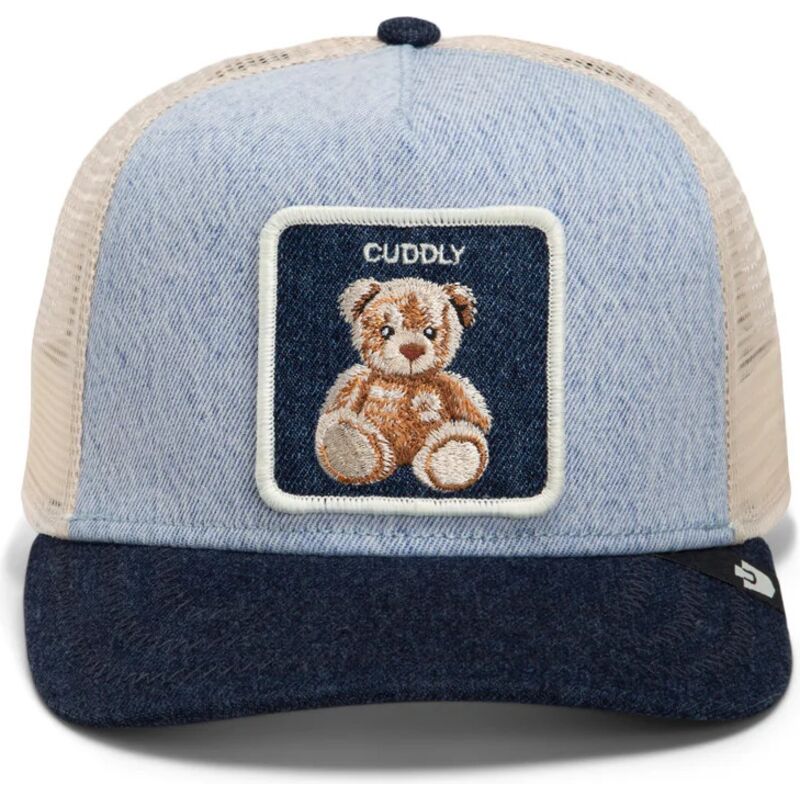 Casquette Trucker Cuddly Denim Bleu