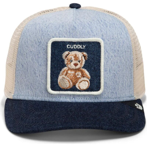 Casquette Trucker Cuddly Denim Bleu