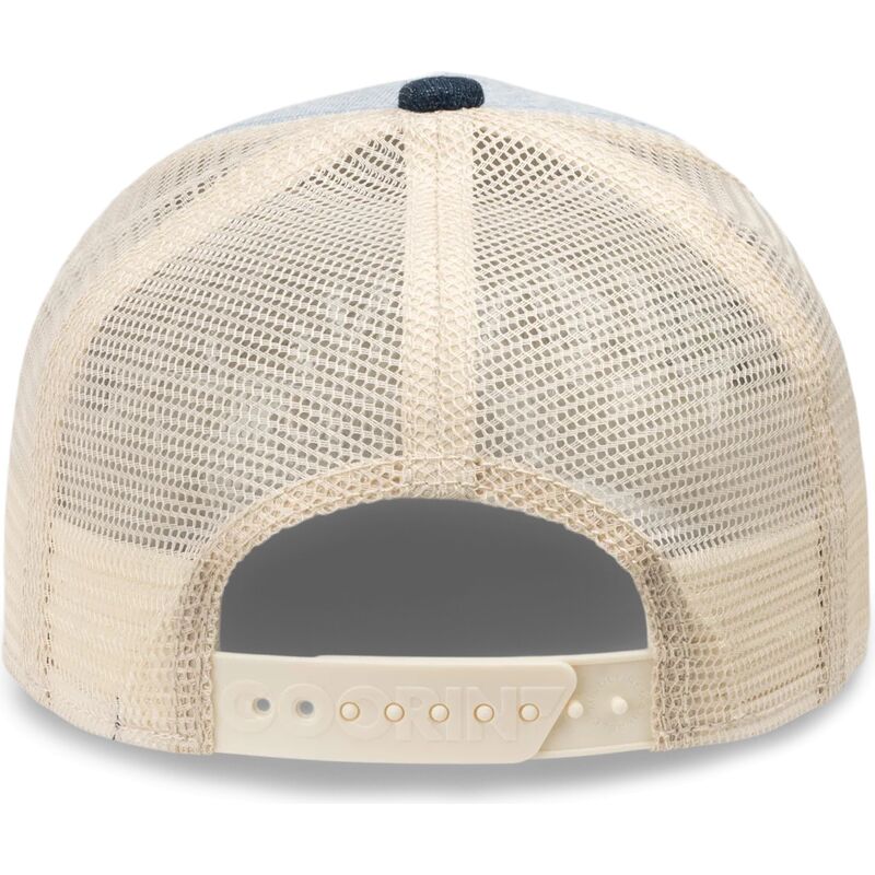 Casquette Trucker Cuddly Denim Bleu