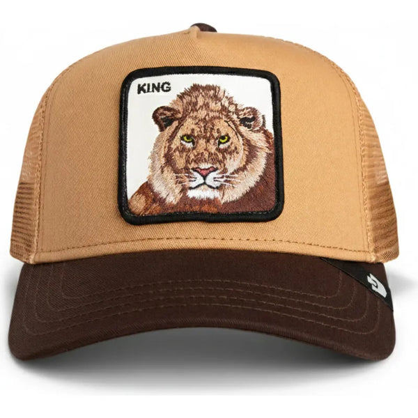 Casquette Trucker King Beige