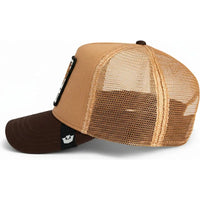 Casquette Trucker King Beige