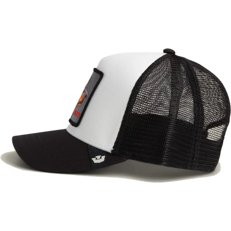 Casquette Trucker Beware Blanc